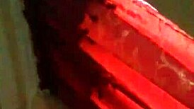 Latina performs oral on black cock in deepthroat session.