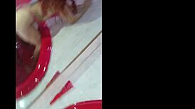 Big Ass Latina Anal Bathtub