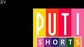 Brunette Latina Slut in Shorts Anal Fuck and Creampie