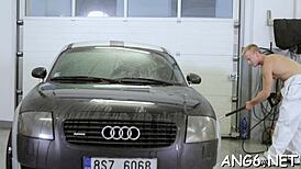 stud gets to lick and pound sweet honey's succulent beaver?