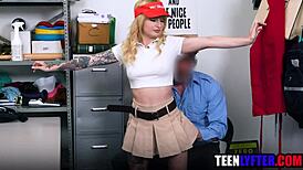 Mcdonalds Employee Fucked Hard For Stealing By Police Officer