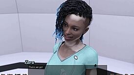 Stranded in space 76, give me that hot blowjob, vitiligo girl!