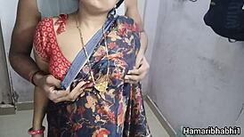 indian bhabhi getting hardcore fucked by boyfriend in hot saree