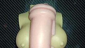 Trio kissy and dolly share intimate moments