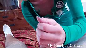 Ebony Ayanna strokes your cock in POV. Want her to dominate you?