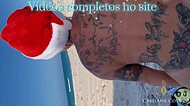 Cassiana Costa riding hard in the dunes without a condom 😏