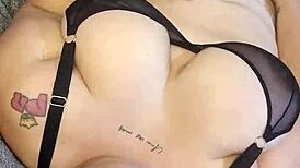 Thick chubby latina plays with huge toy