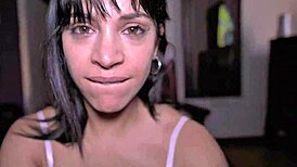 deepthroat brutal anal savage with hot babe creampie