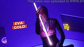 Teen Babe With Big Tits Experiences First Piss Play, DVP, And DPP With Rough Gangbang Action