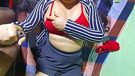 beautiful indian college girl enjoys intense sex with boyfriend