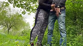 felt my mother in law's leggings while she helped me