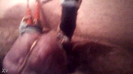 electro play with cock and penis in a private session