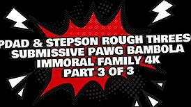 Bambola orgasms on Matt's face before wild double penetration 😍