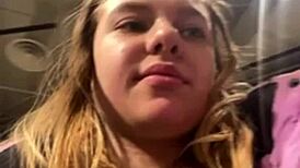 teen masturbates in taxi and mall