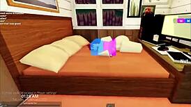 Girlfriend strips naked after breakfast and we fuck wildly!