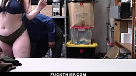 Did Ten Get Caught Shoplifting? Officer Pats Her Down Hard!