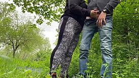 felt my mother in law's leggings while she helped me