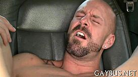 gratifying sloppy blow job with a homo...