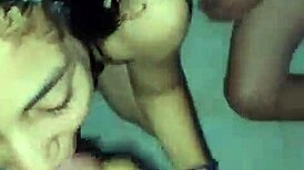 i cum on her face in homemade threesome?