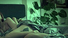 My Redhead Stepmom Sneaks in Bed for Hard Dick