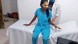 Nurse Tempted Doctor Seduces And Explores Her Body