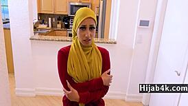 Muslim girl fucks her personal trainer - kira perez - hijab4k