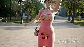Cut Dress Sparks Public Flashing