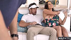 this latina cougar loves getting her ass fucked for a creampie