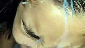 i cum on her face in homemade threesome?