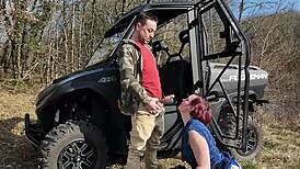 exhibition de mars on sort le buggy et on ce fais defoncer le cul dans un champs