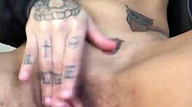 This french cutie uses huge dildos for anal.