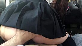 Stepbrother Fucks Stepsister in Car