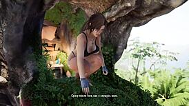 拉拉竞技场3D动漫玩巨石像鸡巴