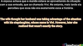 Brazilian Stepdad Fucks Teen Enteada In Bathroom While Wife Away
