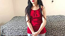 Beautiful girl tight pussy massage with anal fuck tight ass hardcore fucked by oil massage fuck