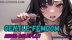 Trick or treat, gentle femdom audio!