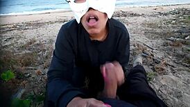 Summer Is Here! We're Eager To Fuck On The Beach With Anal And Cum Inside!