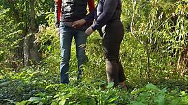 My stepmom craves her stepson's outdoor attention