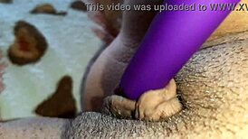 My Pussy Is Dripping And My Swollen Clit Is Shaking From An Intense Orgasm From The Vibrator