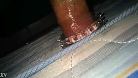 Curious teen explores solo pleasure with rubber toy. Contrasting softcore fantasies of hard cock and hot cum.