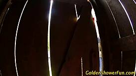 Ginger Skank's Outdoor Fetish Moment