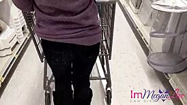 immeganlive gets clothes ripped for public wedgies and humiliation