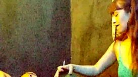 Latina Submissive Deepthroats Huge Cock Swallows Cum Licks Balls