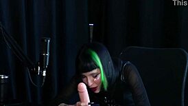 Can carol rhcp show her blowjob skills with sucked tits?