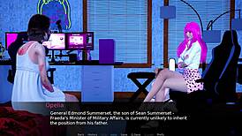 Stepmother dresses as maid and gets dominated in part 3