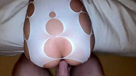 I fucked this hot Asian girl hard in POV style, and she moaned loudly