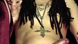 bourgogne velour full video on bleubrutalrose channel with big black cock handjob blowjob 😈