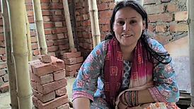 fat chubby bbw women laborers fuck big cock contractor for extra money