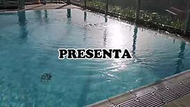 Penelope del Mar and Laia teen in first threesome with Victor Bloom