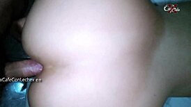 Slowly, my first time from behind with sister's best friend.